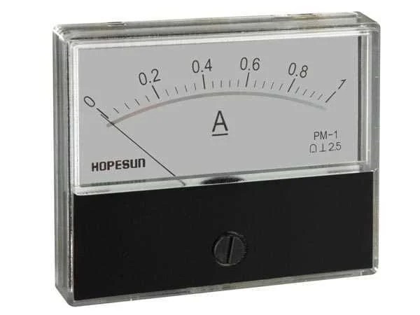 Amperimetro Painel 1a Dc (70x60mm) - Velleman