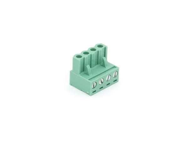 Conectores Pcb F&ecirc;mea 4 Polos Verde