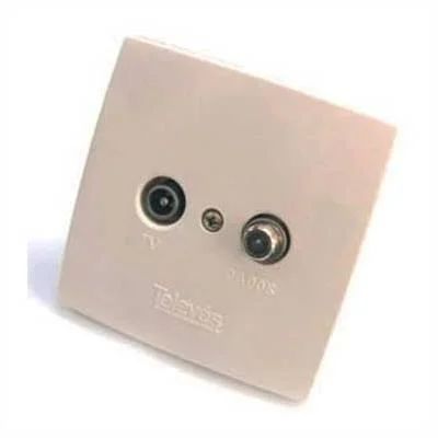 Tomada Passagem Multimedia 17db