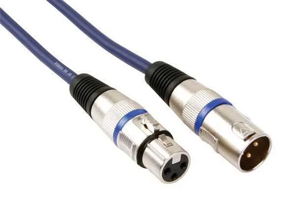 Cable Dmx Xlr Macho a Xlr Hembra