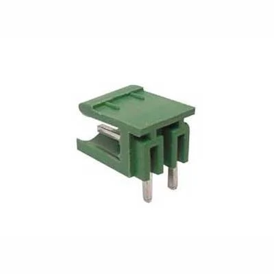 Conector Pcb Macho 2 Polos Verde