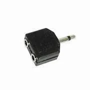 Adaptador Jack 3.5 Macho a 2 Jack 3.5 Hembra