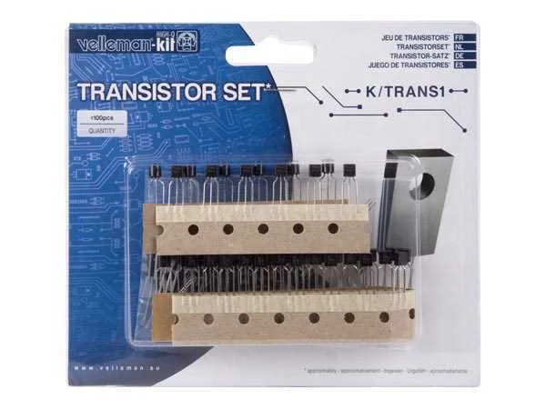Kit de 100 Transistores Diversos - Velleman