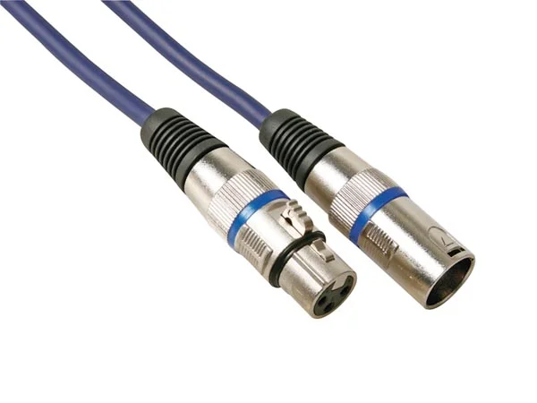 Cabo Dmx Xlr Macho Para Xlr Femea