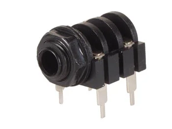 Conector Jack Hembra 6.35mm - Circuito Cerrado