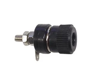 Binding Posts 4mm Nickel - Black