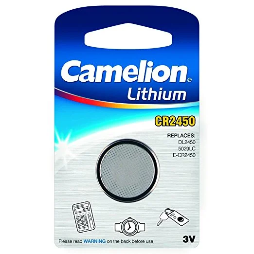 Pilha Botao Camelion Litio Cr2450 Bp1