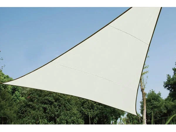 Vela Sombra - Tri&aacute;ngulo - 5x5x5m Color Crema