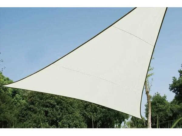Vela Sombra - Tri&aacute;ngulo - 5x5x5m Color Crema
