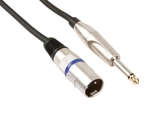 Cabo Xlr Macho para Jack 6.35 Macho 1.5m