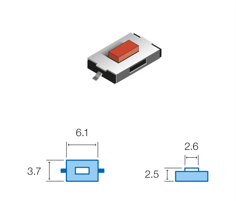 Pulsador de Tacto Smd