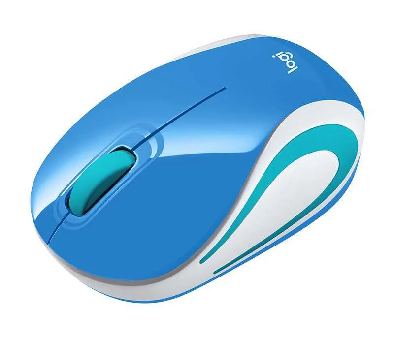 Logitech Wireless Mouse M187 Blue Retail