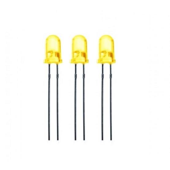 Led 5mm Amarelo Pisca