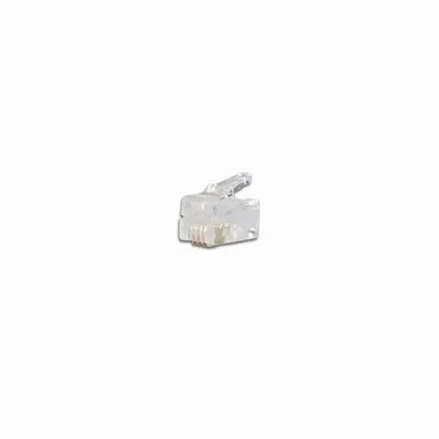 Conector Telef&oacute;nico Macho Rj10 4/2