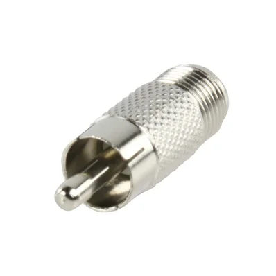 Adaptador F Femea Para Rca Macho