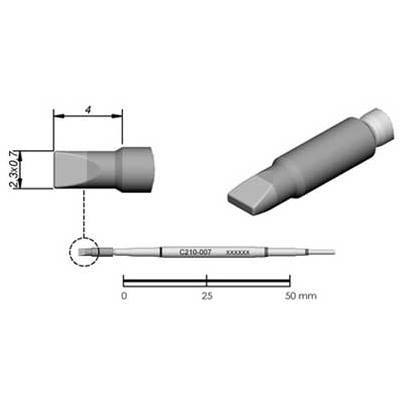 Cartucho Ponta Plana 0.7mm Jbc