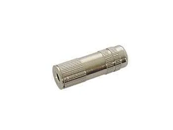 Ficha Jack 3.5 F&ecirc;mea Mono Extens&atilde;o Metal