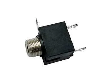 Conector Jack 3.5 Hembra Mono Panel Con Corte