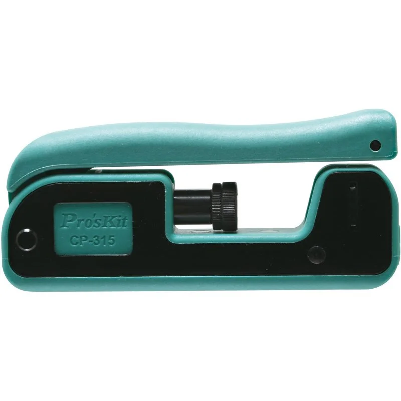 Crimpadora Ajustable para Conectores Coaxiales