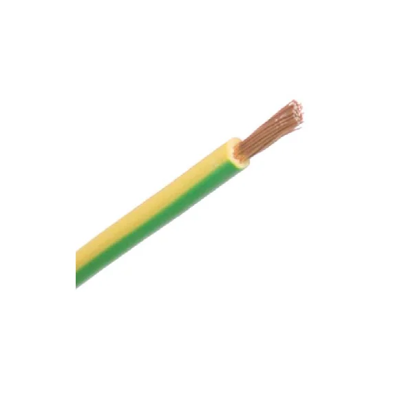 Cabo Eletrico 1.5mm Unifilar Verde E Amarelo