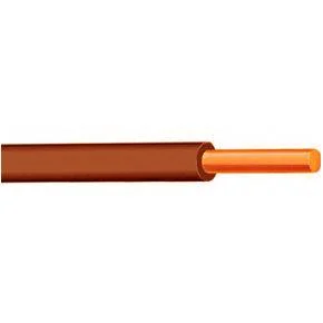 Cabo Eletrico 2.5mm Unifilar Castanho