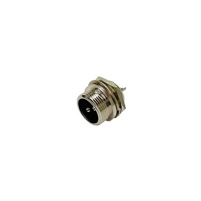Conector Multicontacto de Chasis Macho de 2 Pines
