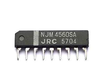 Circuito Integrado 9 Pinos Njm4560sa Njm4560s