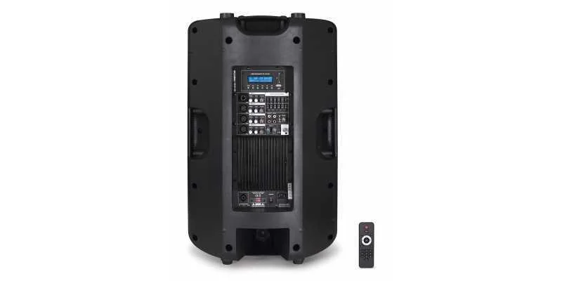 Columna Activa Biamplificada Con Usb Sd Y Mp3