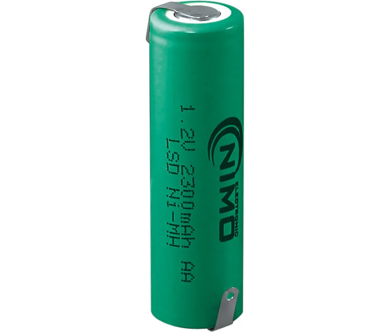 Bateria Recarreg&aacute;vel Ni-Ah 1.2v 2300mah com Terminais