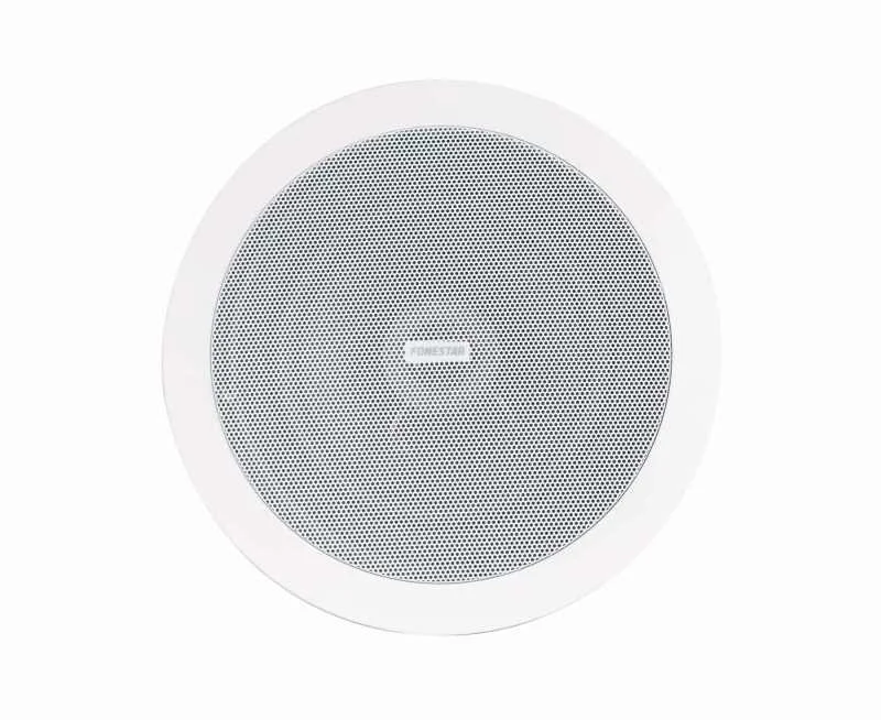 Coluna de Teto 6 &frac12;'' Coaxial. 10/5/2,5/1,25 W Rms@100 V. Instala&ccedil;&atilde;o Por Ancoragem.