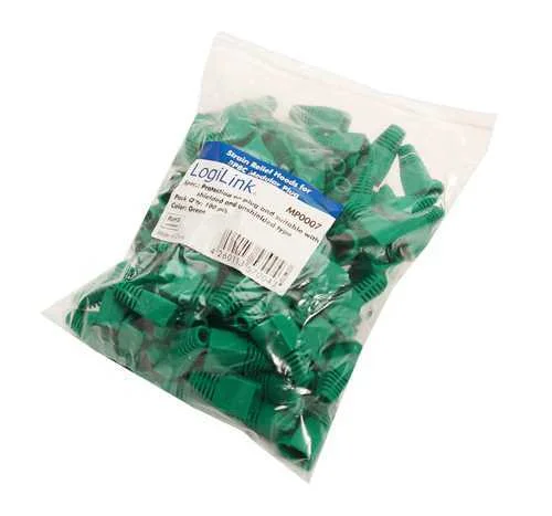 Capa Para Ficha Rj45 Verde