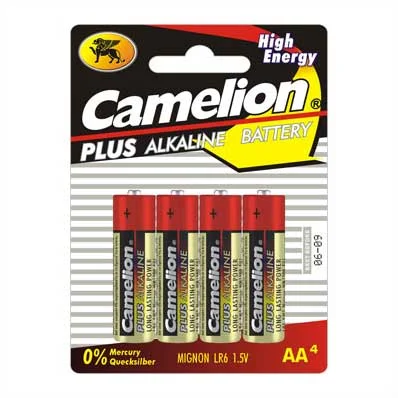 Pilha Alcalina 1.5v AA Lr6 Mignon 4un