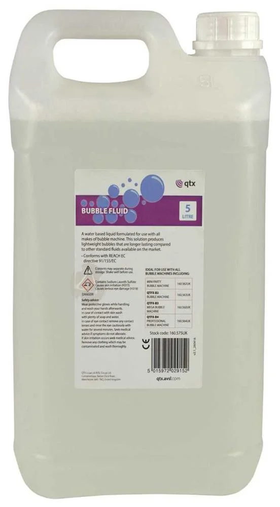 Liquido para Maquinas de Bolas de Sabao 5l