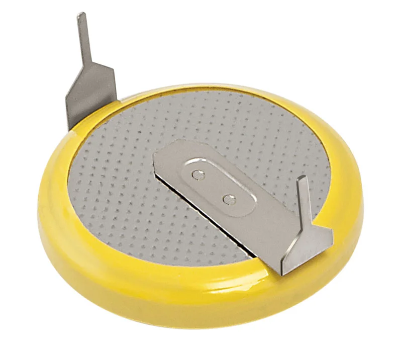Bateria Iao-Litio 3.6v 40mah com Pinos Lir2032