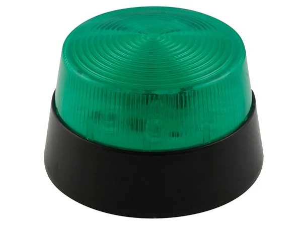 Lampada LED Strobe/Flash 12v - Cor Verde