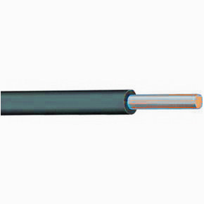 Cabo Eletrico 1.5mm Unifilar Preto