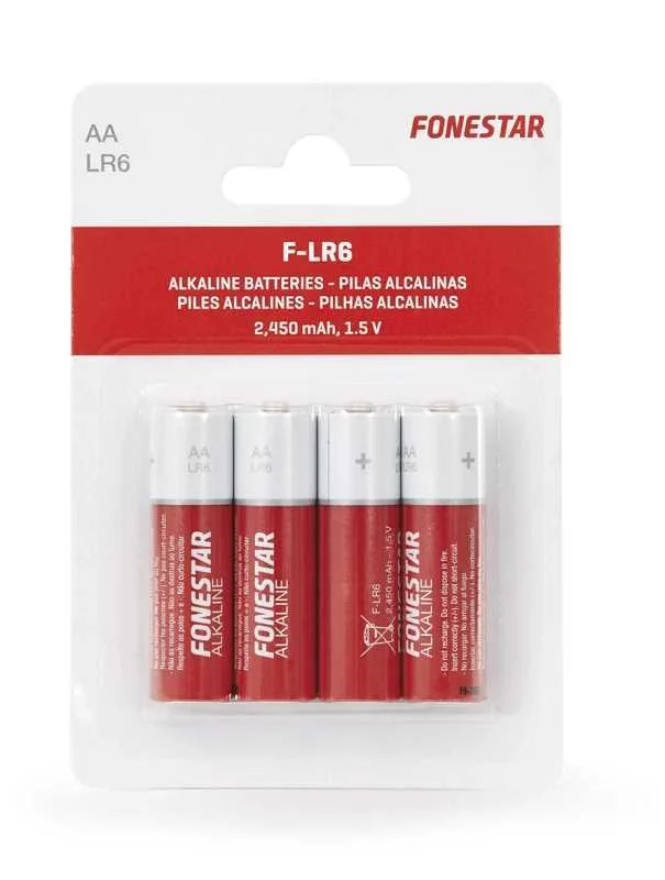 Lr6 AA 2450mah 1.5v 4pcs