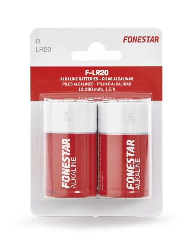 Bater&iacute;a Alcalina Lr20 D 13300mah 1.5v 2pcs
