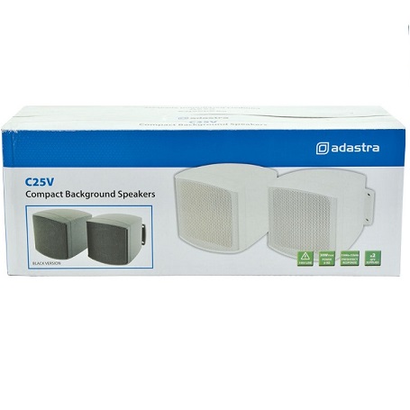 Colunas de Som Ambiente 15w Rms Branco