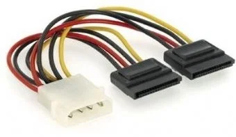 Power Cable 2xsata 15cm
