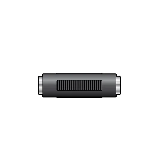 Uniao Jack 3.5 Femea Mono para Jack 3.5 Femea