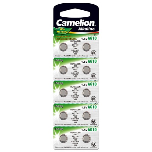Pilha Botao Camelion Lr927 Ag7 (1un)