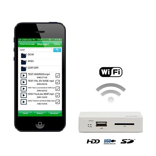 Usb/Sd U-Share Wifi Reader