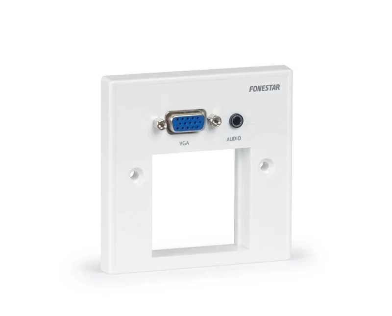 Painel De Liga&ccedil;ao Vga E Jack 3.5Mm Para 1 Painel