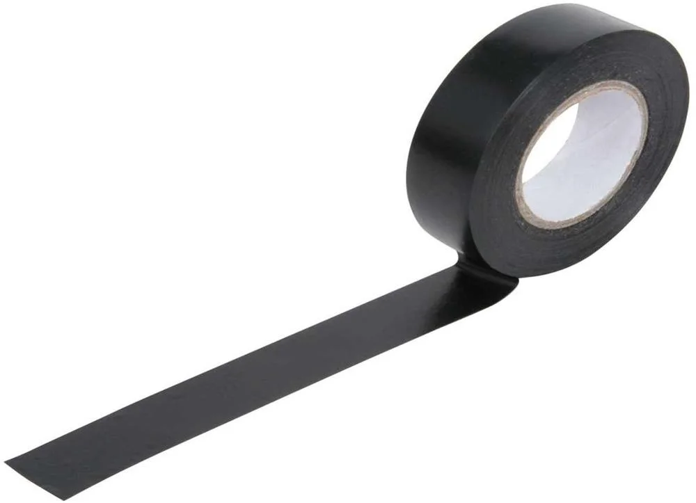 Cinta Aislante de Pvc 19mm Negra 20m