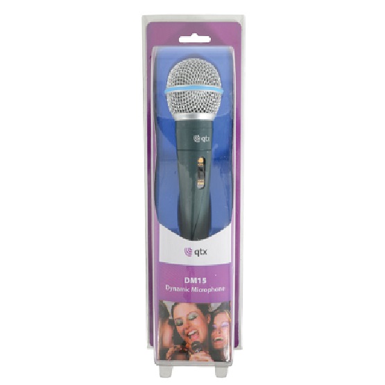 Microfone com Fios Dinamico Unidirecional