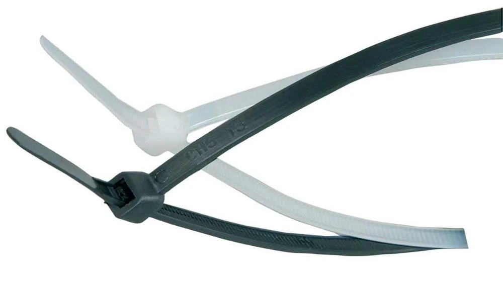 Abra&ccedil;adeira Nylon Preta 4.8x300mm 100un