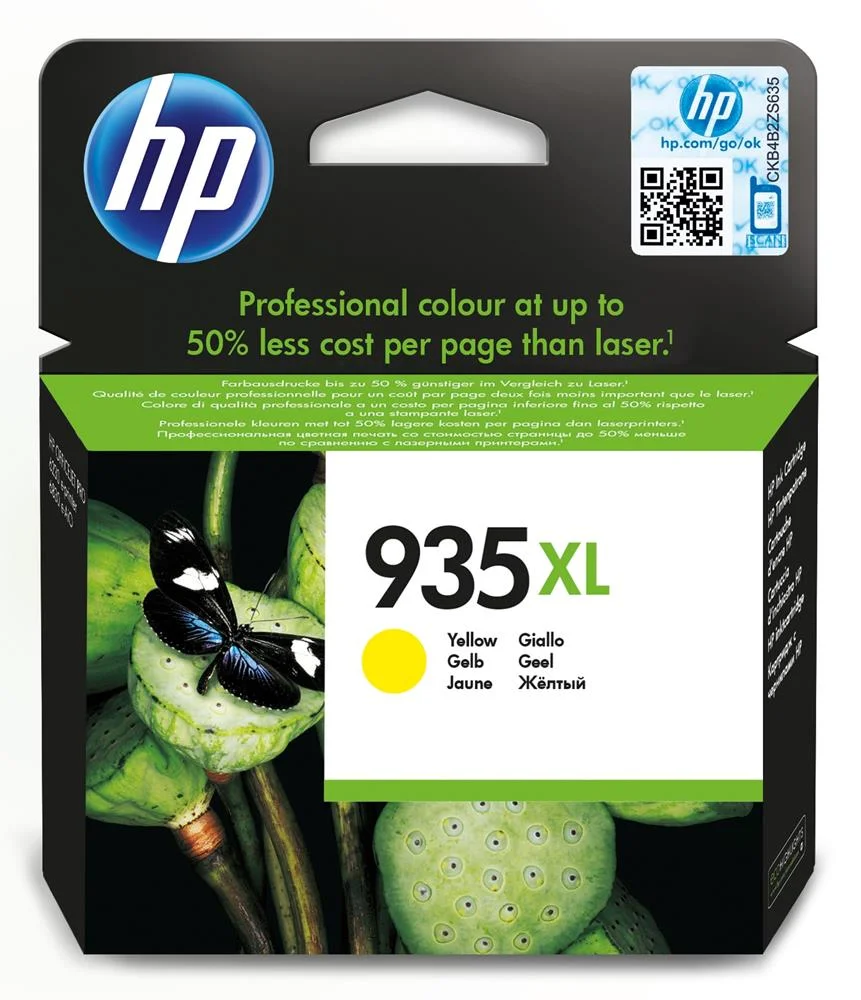 Tinteiro Hp 935xl Yellow C2p26ae