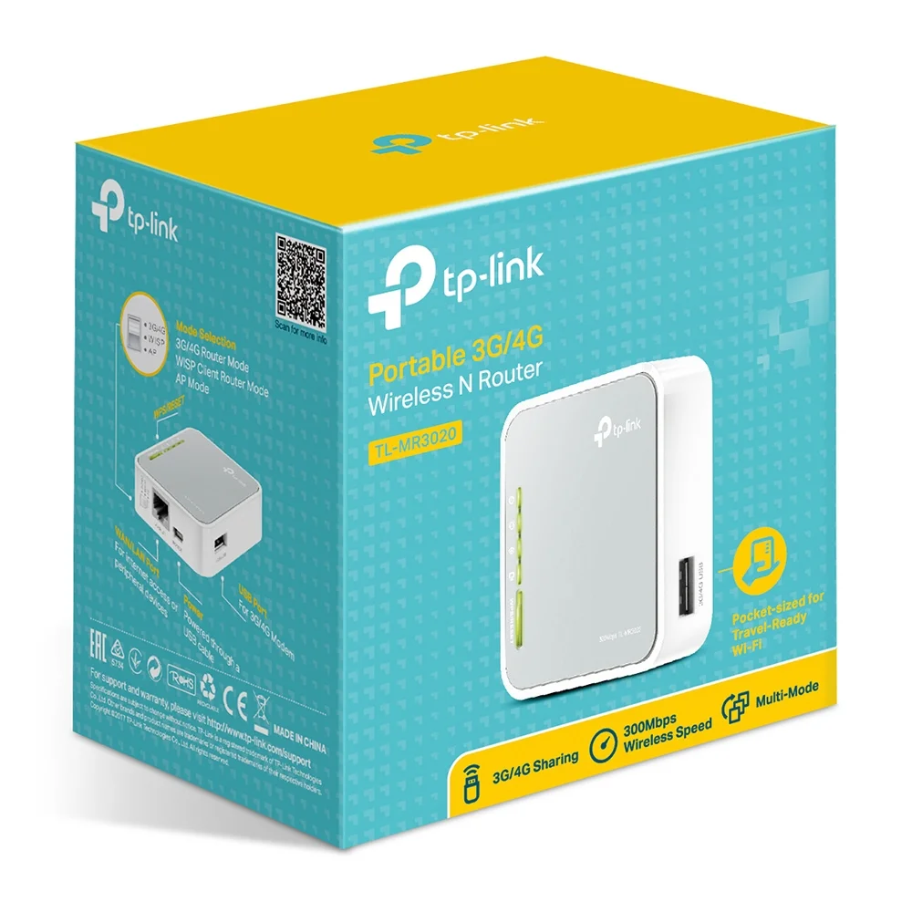 Tp-Link Lan Wireless Tl-Mr3020