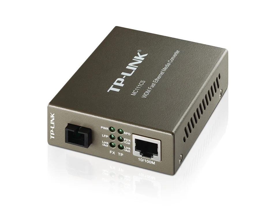 Tp-Link 10/100mbps Wdm Media Converter Convertidor